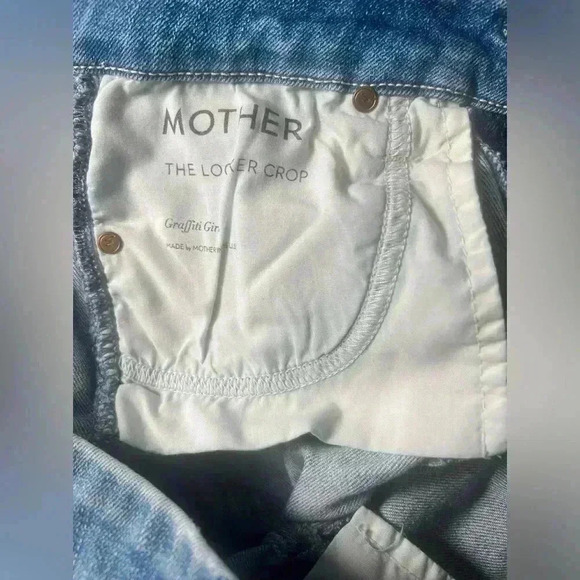 Mother The Looker Crop - Graffiti Girl 26 - Picture 6 of 8